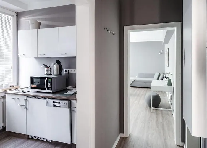 Апартаменты Stylisches City-apartment 56 M² Мюнстер